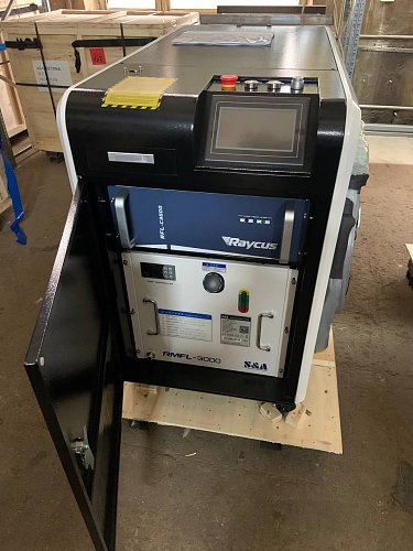 Станок лазерной сварки 5в1 Turbolase PowerBox4 3 кВт универсальный комбайн 5-в-1 по металлу